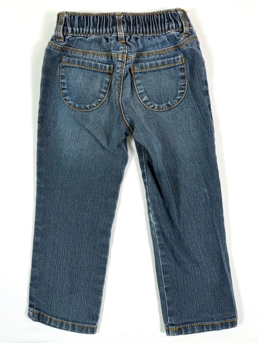 GYMBOREE Girls Bow Pocket Jeans 2T Denim Straight Leg Cute Classic Cottagecore‎